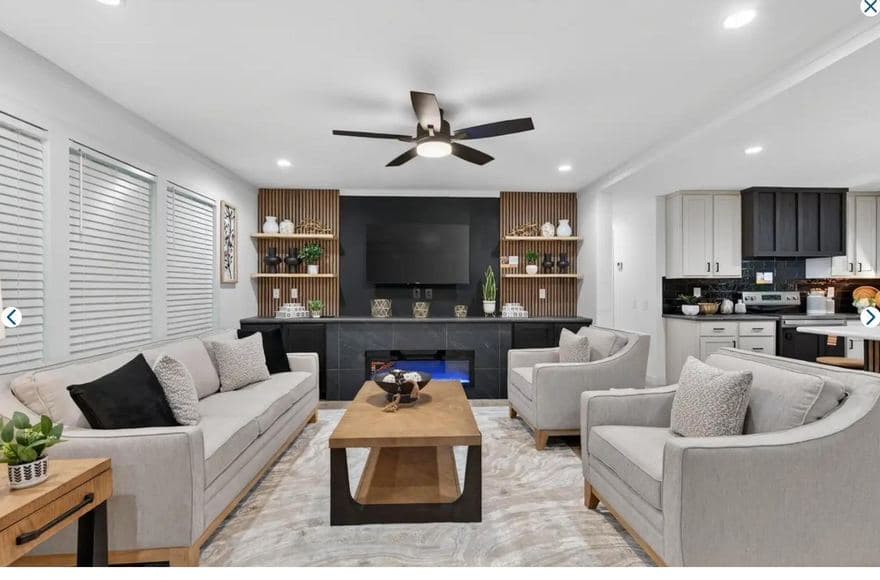 The Aura living area